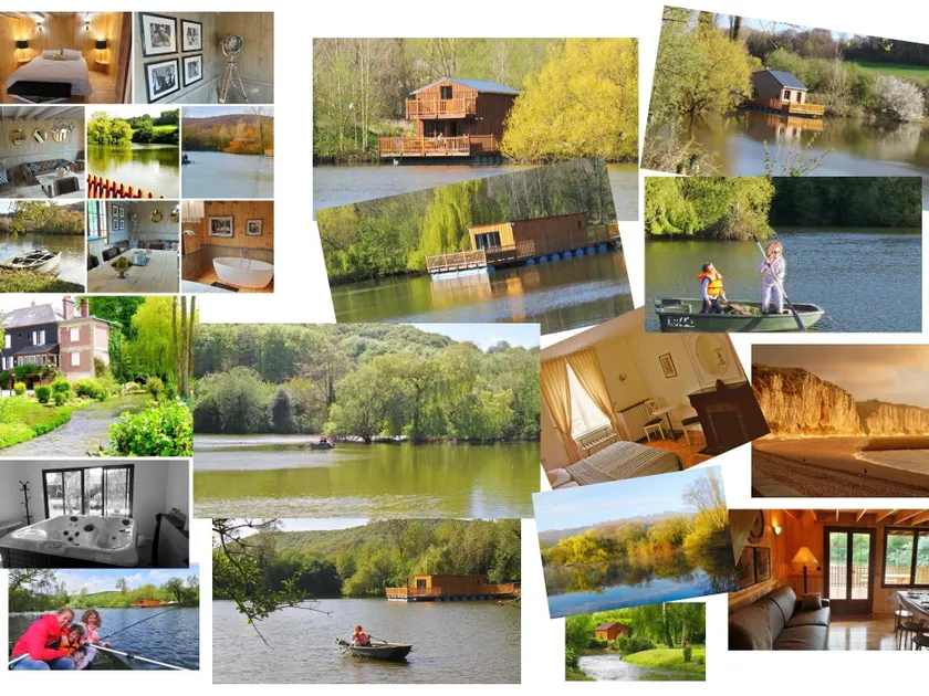Cabanes flottantes et gîtes au fil de l'eau - Image 1