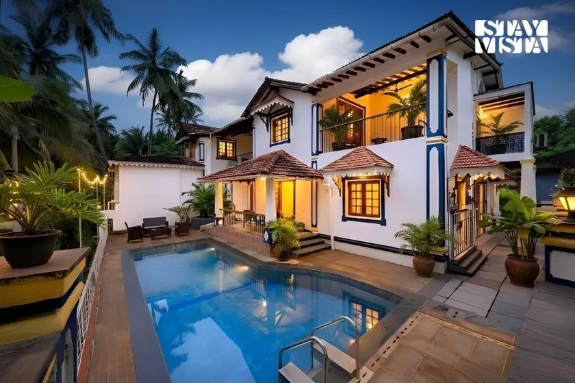 StayVista at La Tranquillità Luxurious 6BHK Villa With Pvt Pool, Pool Table, Cook at Saligao North Goa - Image 1