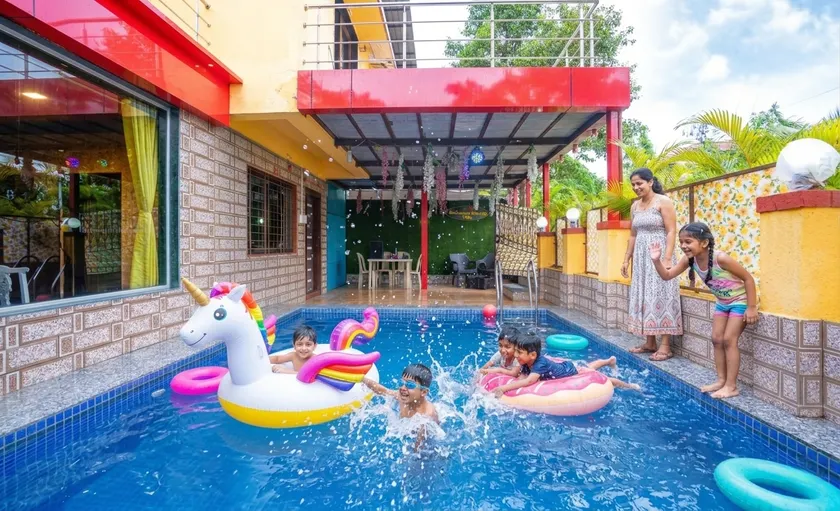Mountain Majesty Villa 4BHK - Ideal for Families & Groups with Pool - Image 1