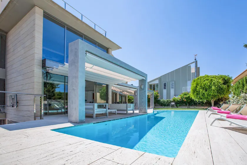 VILLA AGUSMAR - Moderne, strandnahe Villa mit kleinem Fitnessraum, Spielzimmer, privatem P - Image 1
