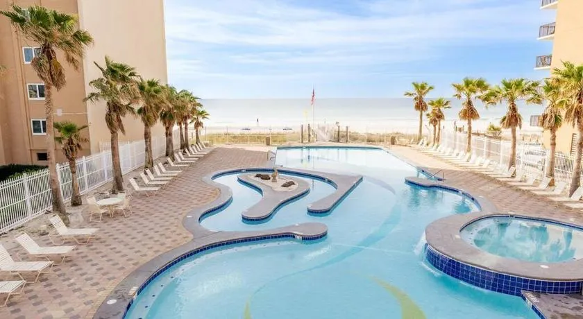 2 Bedroom High Rise Corner Condo at Crystal Tower with 2 Balconies, 2 Outdoor Pools, Lazy River, Heated Indoor Pool, Direct Beach Access - Image 1