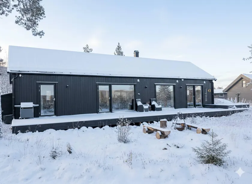 Winter cabin with Jacuzzi - Image 1