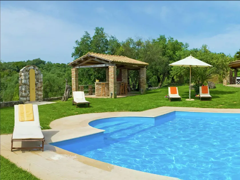 Scenic Villa in Paleokastrites with Sauna - Image 1