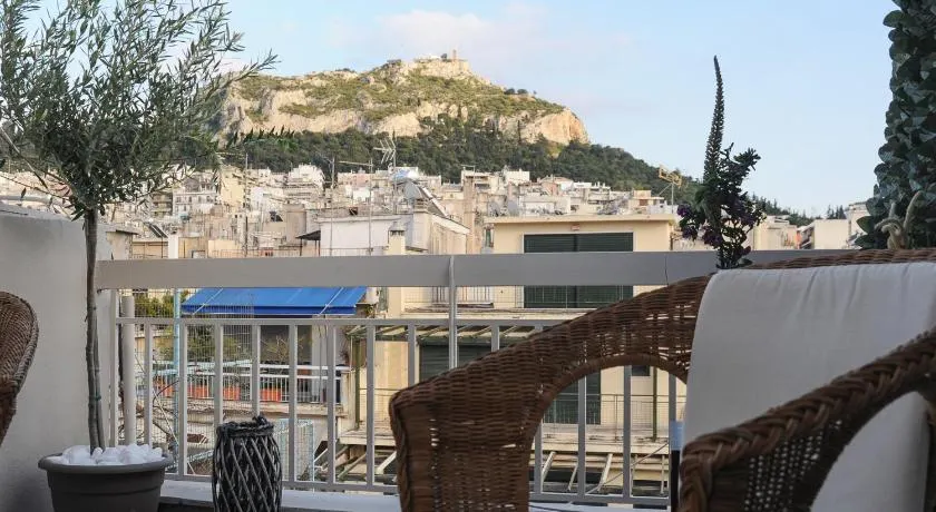 Top of the city Central studio with Acropolis View - Image 1