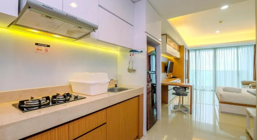 Spacious 3BR at Kemang Village Apartment By Travelio - Image 1