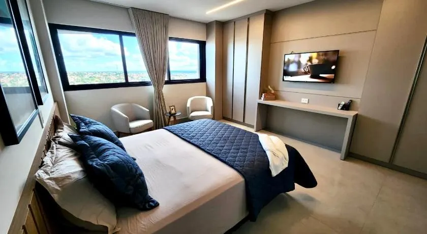Flat de Luxo c/ Quarto Privativo 21º Andar Vertigo - Image 1