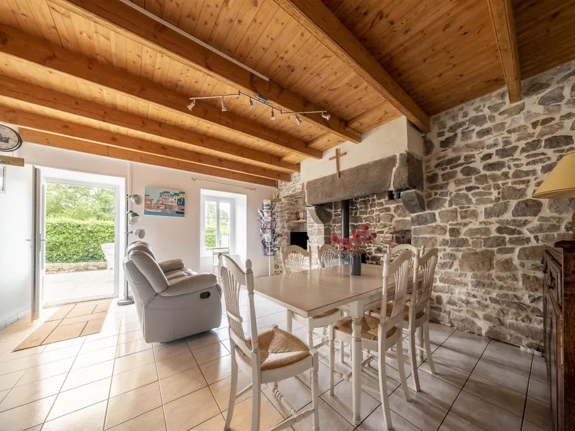 Stone-house cottage in Saussey with garden - Image 1
