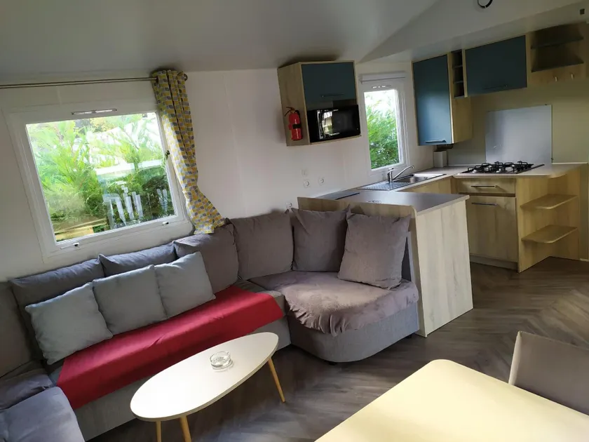 Mobil home 3 chambres 2 salles de bains au camping 4 étoiles MH276 aux charmettes - Image 1