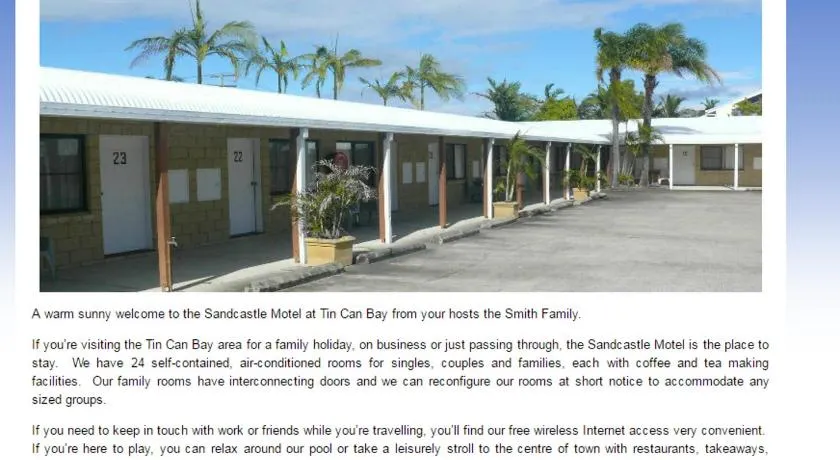 Sandcastle Motel Tin Can Bay - Image 1