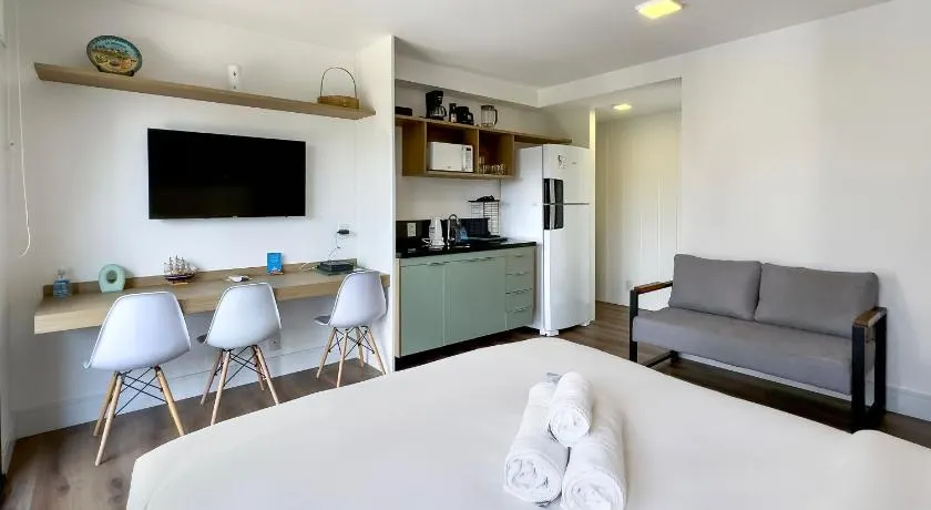 Studio moderno com vista incrível em São Paulo - Image 1