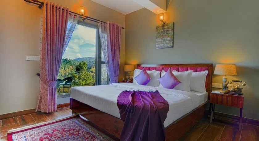 SaffronStays Edelweiss Bluebell House - 3BR English home with Himalayan peak views, bonfire & reading nook - Image 1