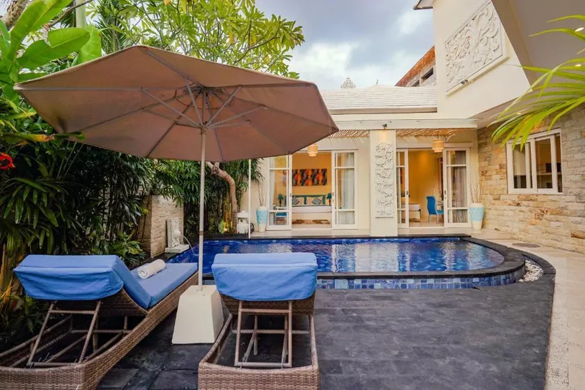 Cozy Family-3BDR Villa with Private Pool in Legian - Image 1