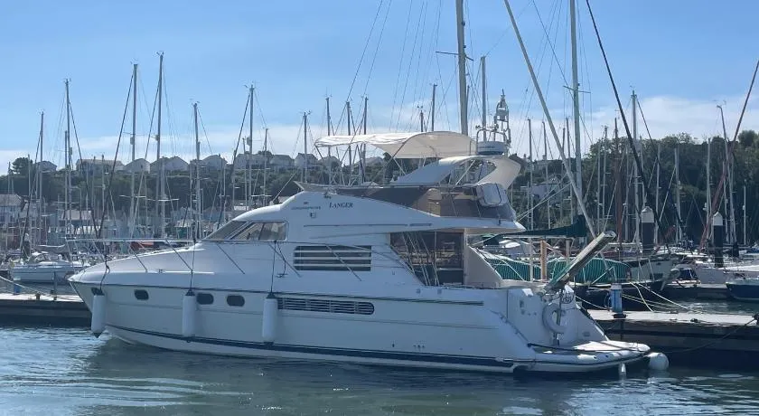 Tranquility Yachts -a 52ft Motor Yacht with waterfront views over Plymouth. - Image 1