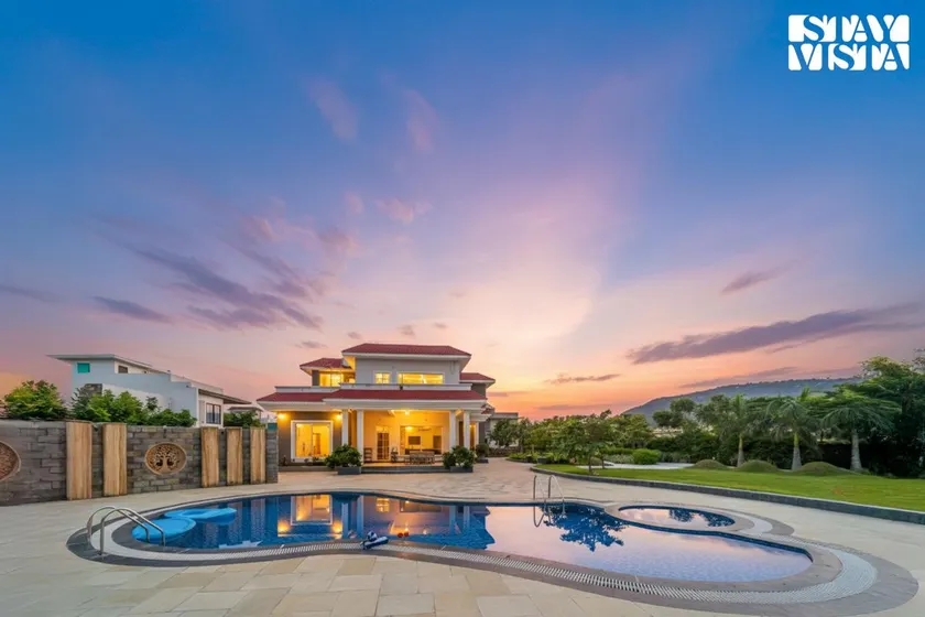 StayVista at Vacanza Villa - Pool, Lawn & Theatre - Image 1