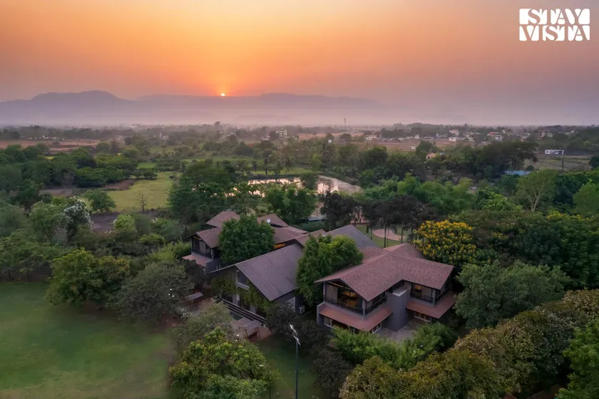 Nivaant Farms & Cottages - Nestled in lush greenery, offering a Swimming pool, Orchard, Jacuzzi & A spacious lawn with gazebo - Image 1
