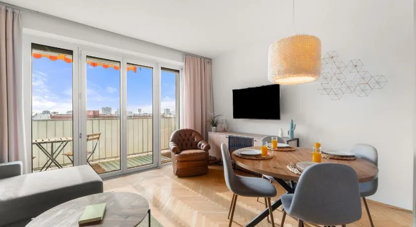 Zentral und Ruhig am Park - 2BR - gratis Parken - 2 Balkone - Image 1
