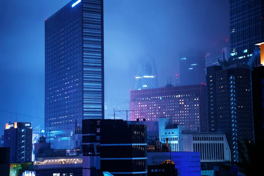 #6 stylish apartment with beautiful night view A stop to Shinjuku station - Image 1