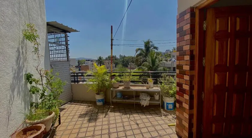 Mindful Rooftop Yoga Stay in Gokulam Bright, Airy Private Family Terrace Apartment - Image 1