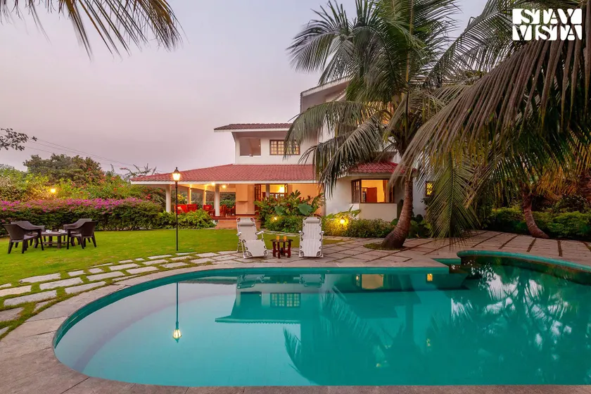 StayVista at Boho Banyan with Pvt Pool & Garden - Image 1