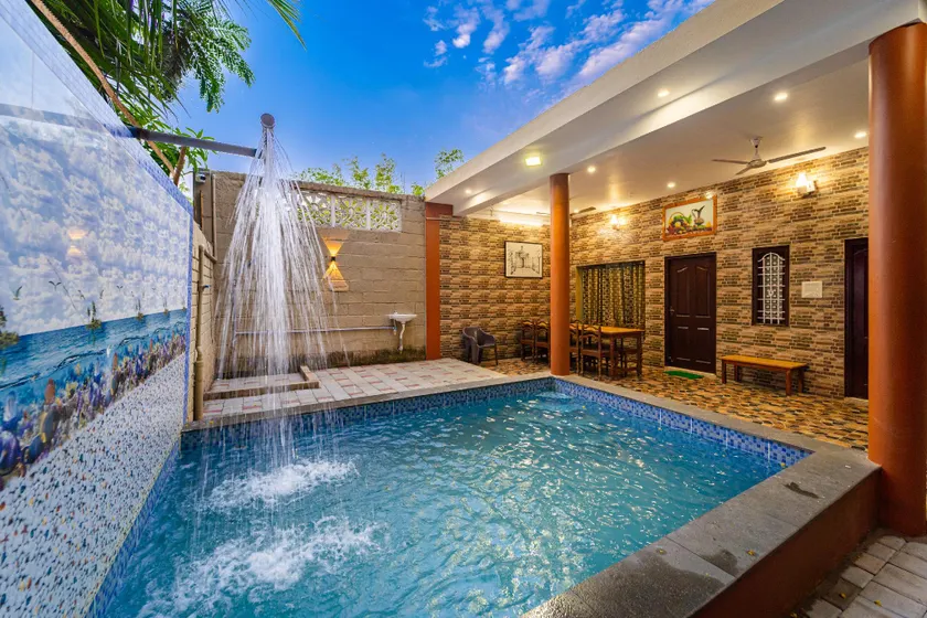 Varnam Private Pool Villa Pondicherry - Image 1