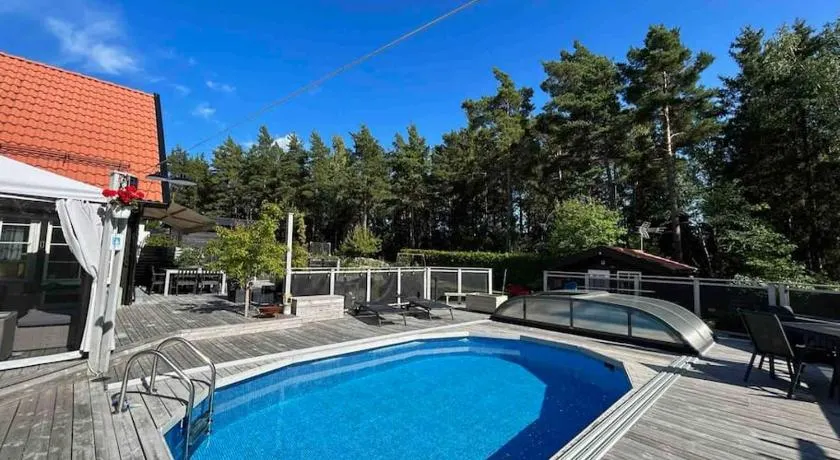 Cozy Stay near Stockholm with Pool and BBQ access - Image 1