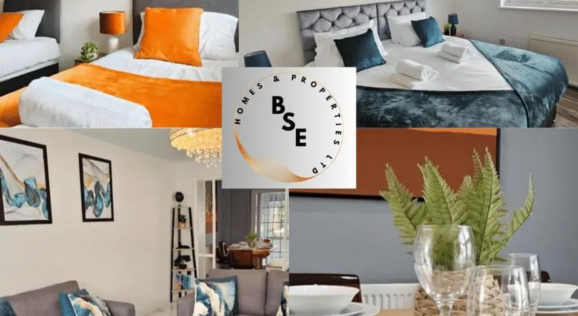 BSE Homes & Properties Ltd 4-Bedroom Home, Harlow , with Parking sleeps 6 - Image 1