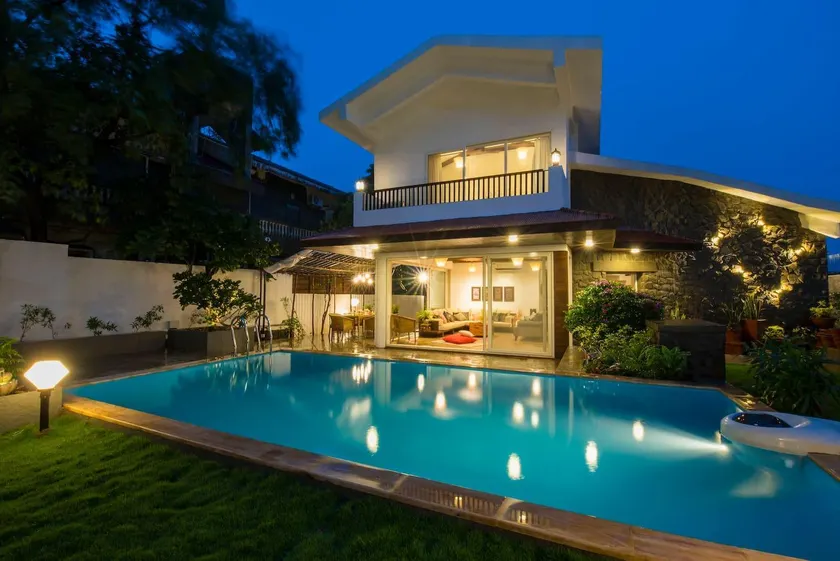 EL Lodge by StayVista - Pool, lawn, and a charming gazebo for your perfect getaway - Image 1
