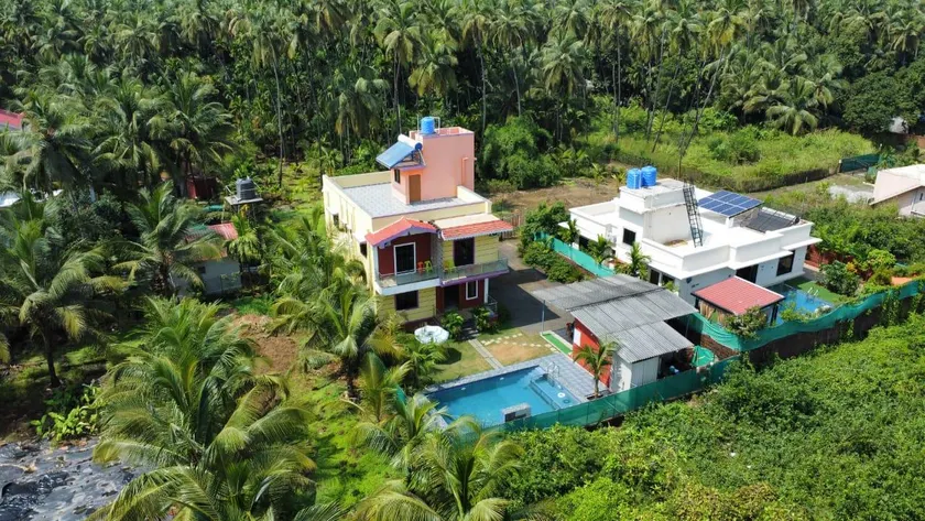 6 BHK Nature's embrace villa Close to Nagaon Beach With Private Pool - Image 1