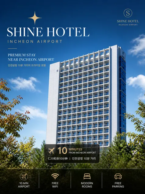 Shine Hotel Incheon Airport - Image 1