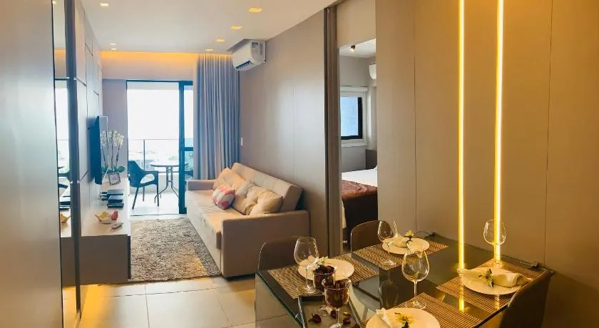 LUXO 1406 - Quarto e Sala no Coração da Ponta Verde - Image 1