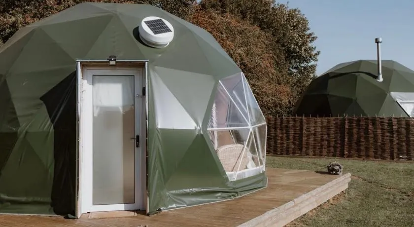 Star Gazing Dome 1 with cozy log burner - Image 1