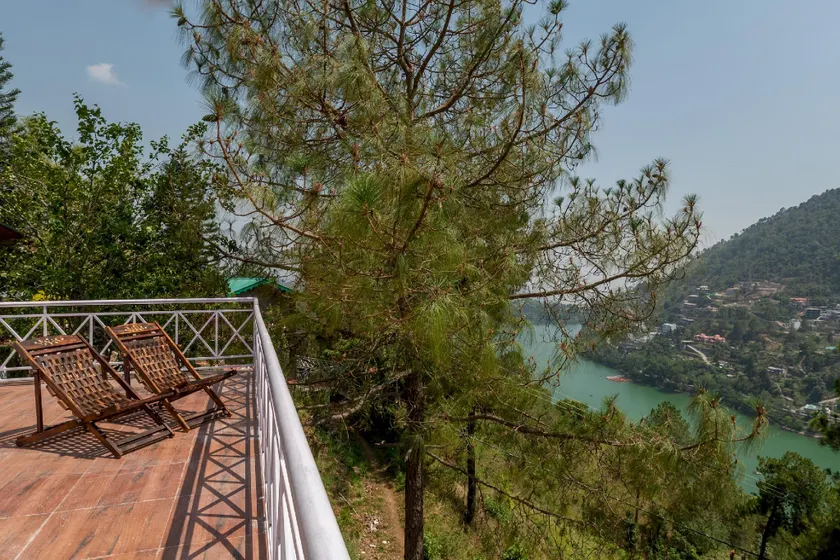 Bhimtal Lake View 2BHK w Pool Cottage View-Topia - Image 1