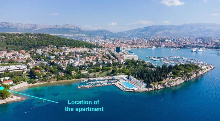 Appartement en bord de mer Drazen, avec patio et parking - Image 1