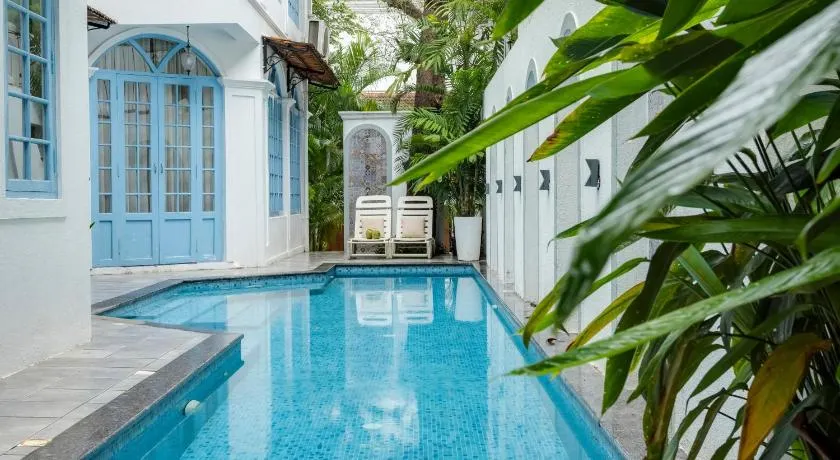 Sereno Pearl 3bhk luxury villa with private pool Assagaon - Image 1
