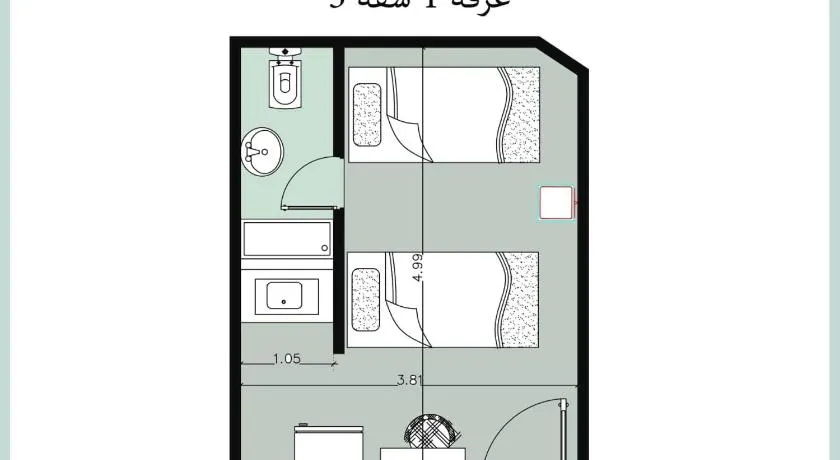 suite 1 f3 or f4 villa114 2beds garden viwe Green Beach - Image 1