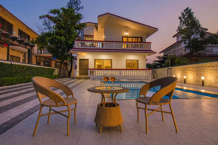 StayVista's Brookvale Cottage - Dive into tranquility with pool view and gazebo - Image 1
