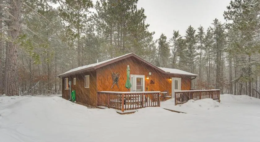 Woodland Cabin with Fishing ATV and Snowmobile Trails - Image 1
