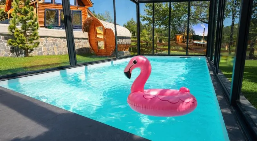 Căsuța Melimi cu piscină încălzită, ciubăr și saună - Image 1