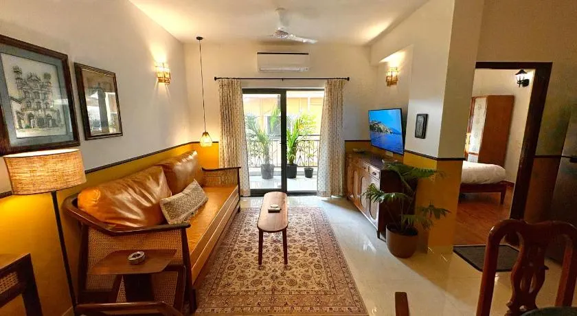 Candolim's Exclusive 1BHK - Curated Couple Stay with Private Jacuzzi Near Beach - Image 1