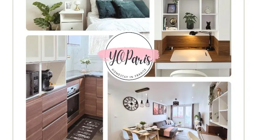 Entire 60m2 apartment - Close to Paris - Parking - Kitchen - 2min RERB - Olympic'24 - Image 1