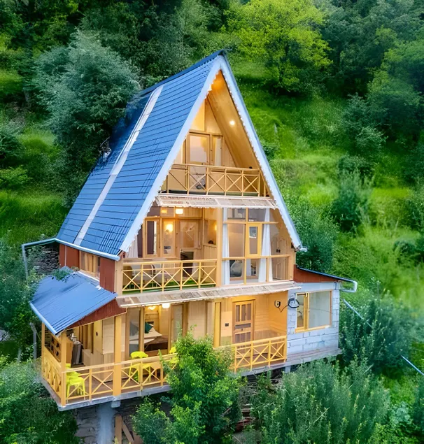 The nature view A shaped tree cottage - Image 1