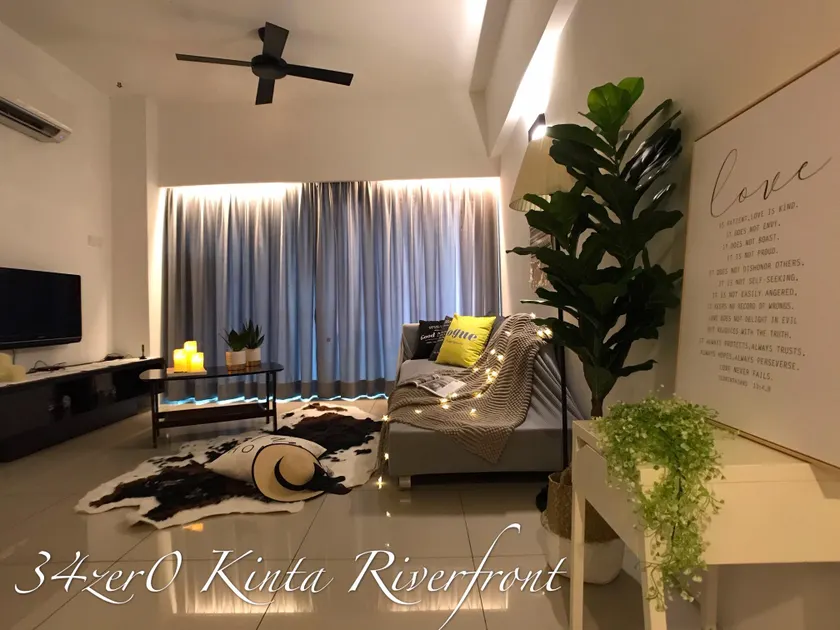 34zer0 Kinta Riverfront-5mins Ipoh Town-5-7Pax - Image 1