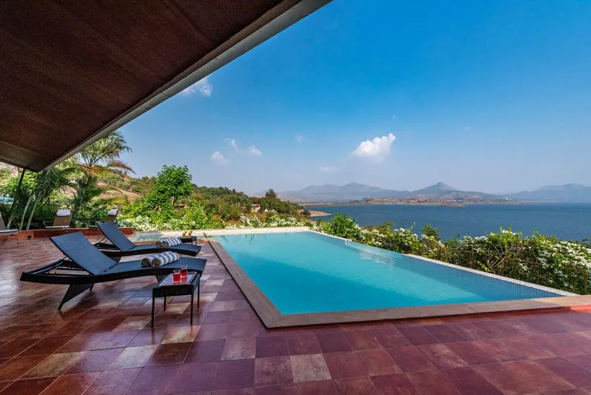 SaffronStays Shambhala Lakeside 3BHK Infinity Pool - Image 1