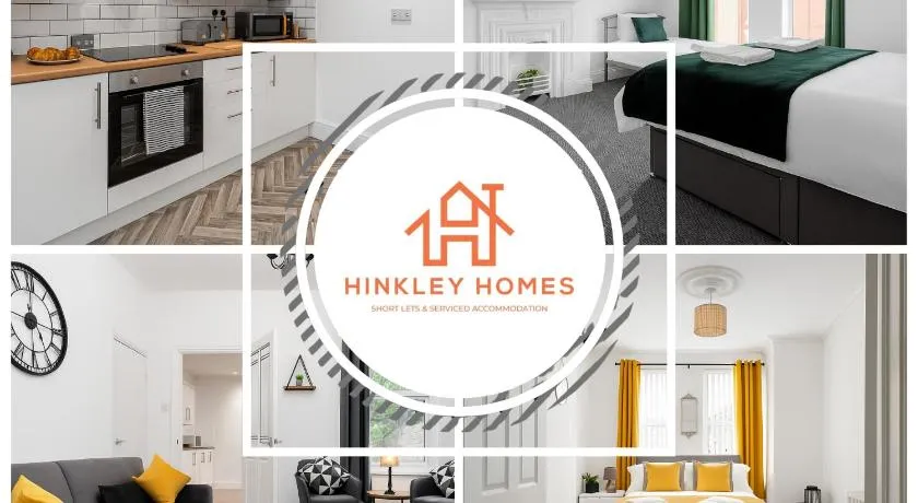 4bed Home - Free Parking, Wifi - Long Stays Welcome By Hinkley Homes Short Lets & Serviced Accommodation - Image 1