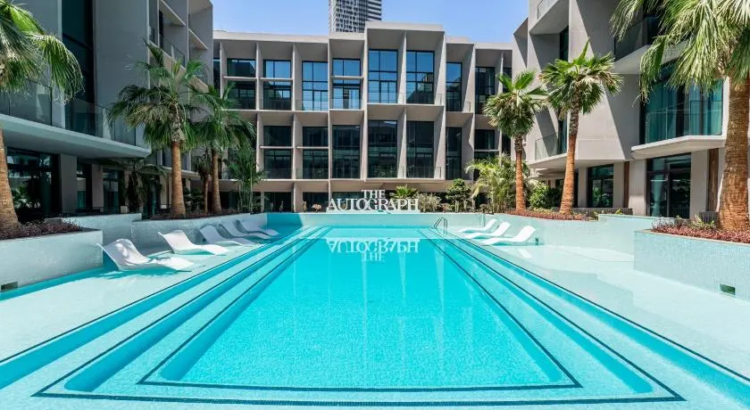 Escape24 Cozy Apartment with Pool View in JVC - Image 1