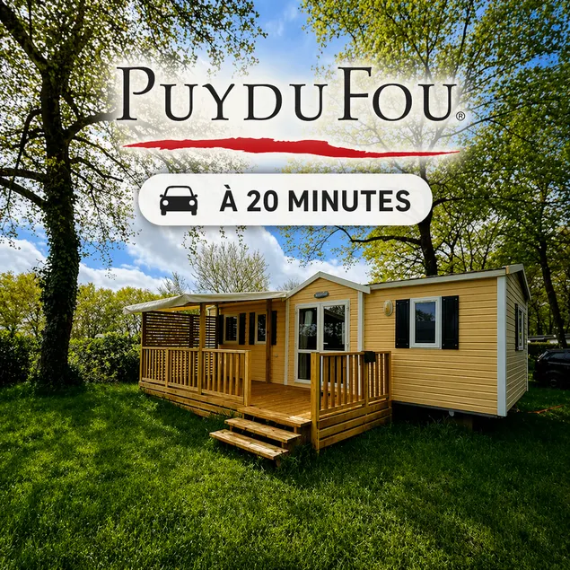 Mobil Home EDEN1 en Vendée 6 pers 3ch - Image 1