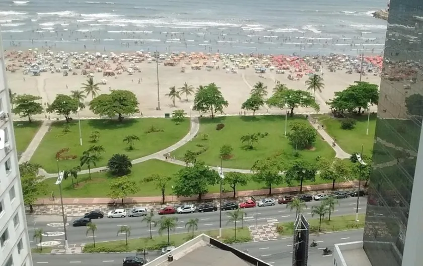 Apartamento Frente à praia em Santos - Image 1