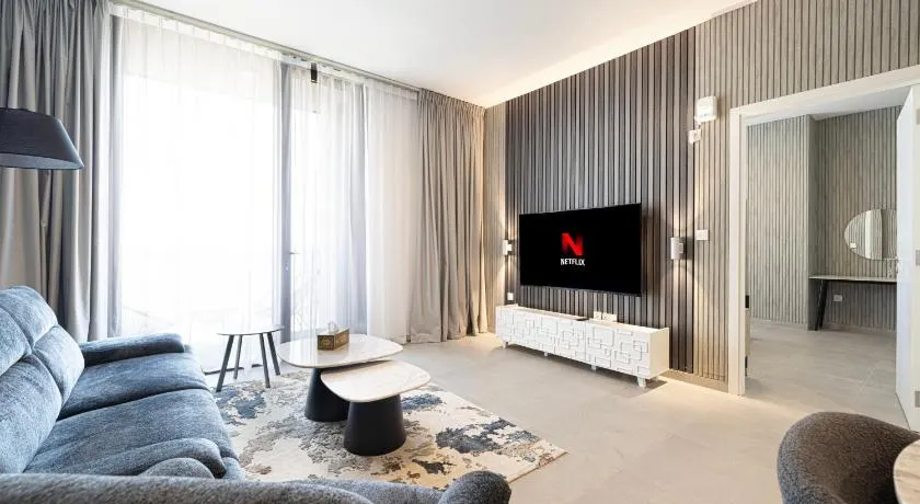 1BR The Modern Al Jada Home by Blue Cloud Holidays - Image 1