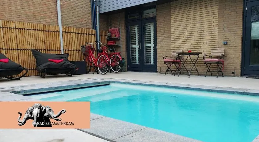 Paradise Amsterdam bungalow of 80 m2 with private pool - inclusive, breakfast, parking, use of bikes, tourist tax and much more - Image 1