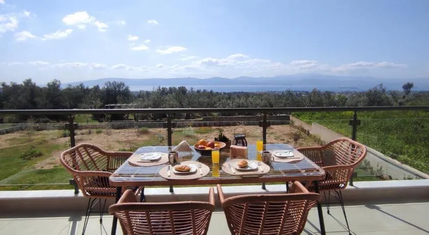 Villa Gala Eretria Family Stay with Sea View, Garden & BBQ - Image 1